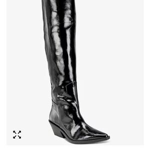 Black Knee-High Women's Boots